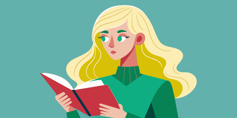 Девушка с книгой