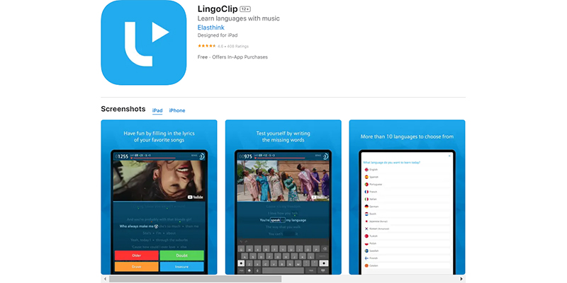 Приложение LingoClip