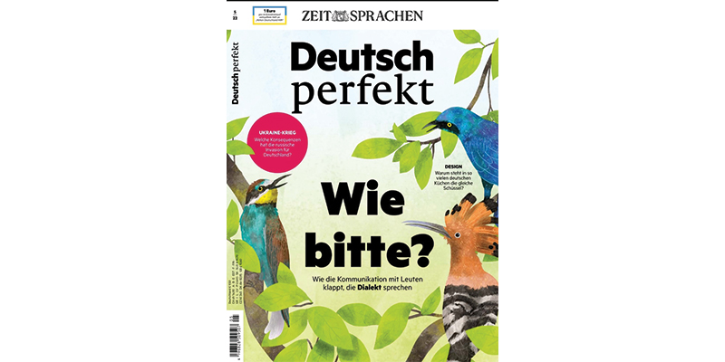 Обложка журнала "Deutsch perfekt"