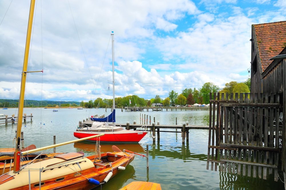 Ammersee Аммерзее самые красивые озера Германии