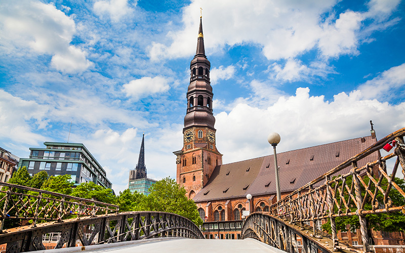 Церковь Святой Катарины в Гамбурге, фото